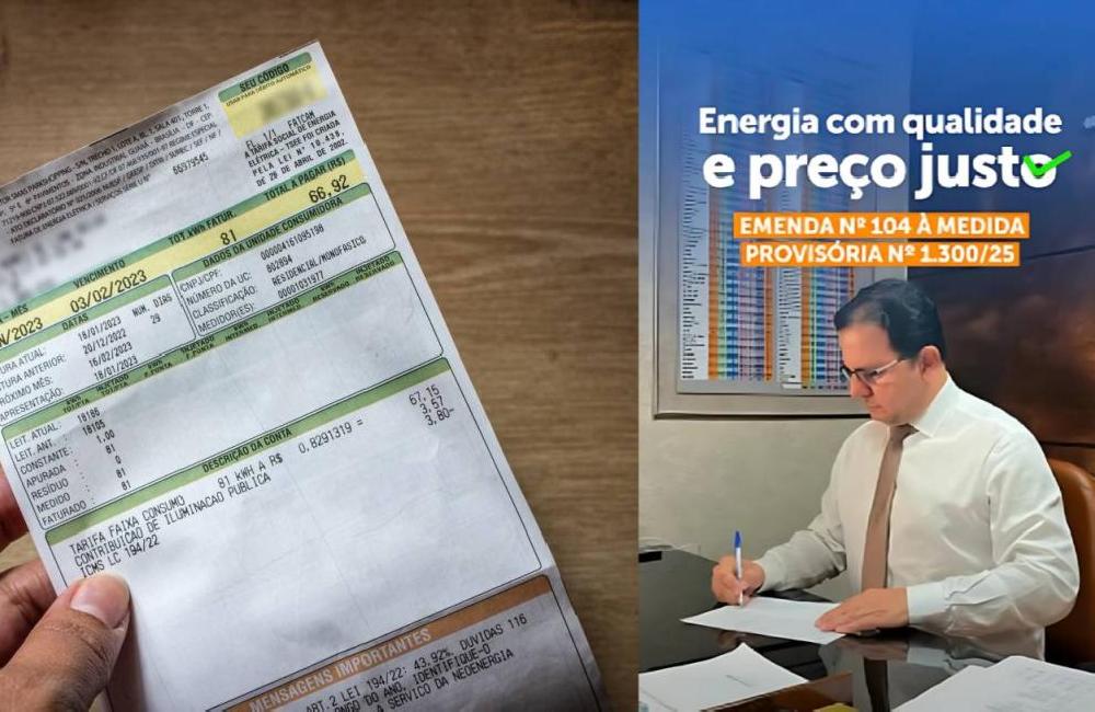Apresentação da emenda nº 104 à Medida Provisória nº 1.300/25 que trata da reforma do setor elétrico.
